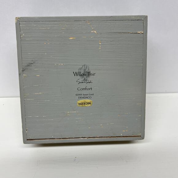 Willow Tree Susan Lordi Comfort Memory Box Cat Embrace - Picture 6 of 6